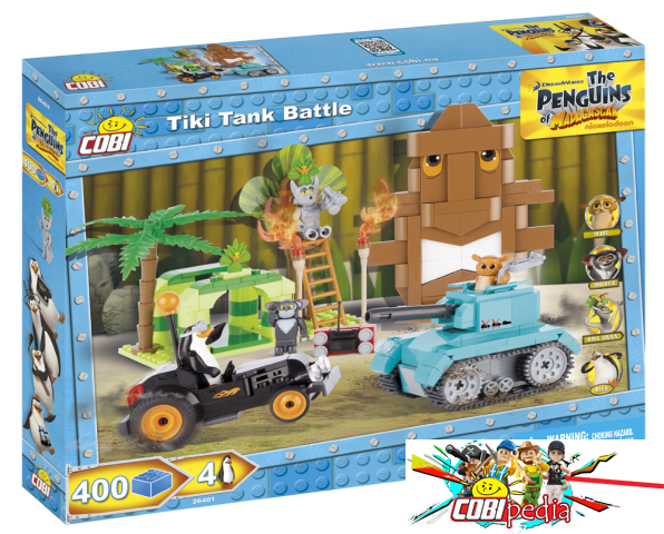 Cobi 26401 Tiki Tank Battle